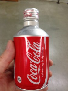 A strange looking Coke